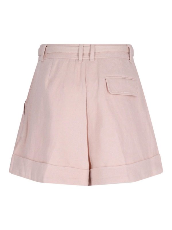 ZIMMERMANN: pantaloni shorts online - Shorts in lino