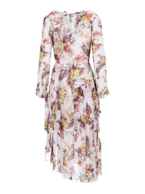 ZIMMERMANN: knee length dresses online - Asymmetric Midi Dress