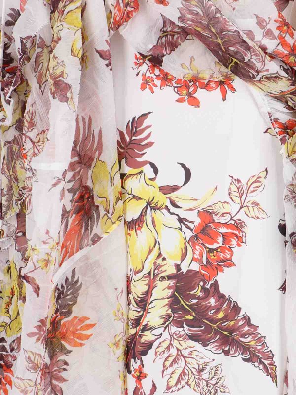 ZIMMERMANN buy online Asymmetric Midi Dress