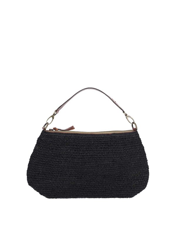 IBELIV: ショルダーバッグ - ショルダーバッグ - 黒