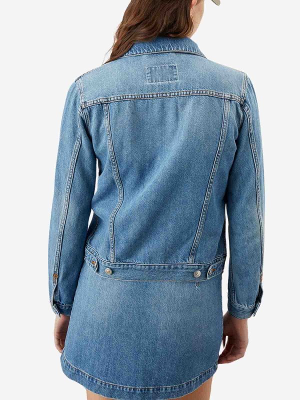 Ross denim jacket shop online: ROY ROGER