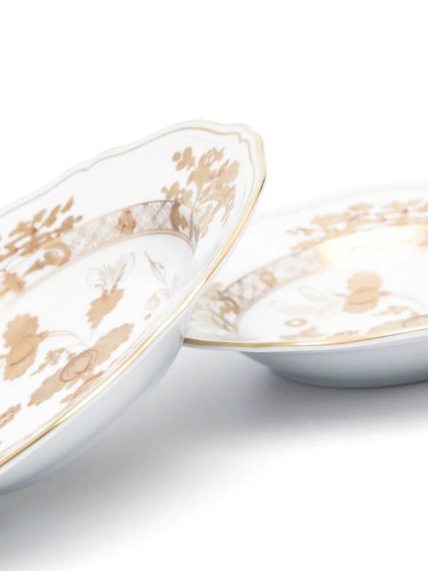 Piatto da dessert Aurum shop online: GINORI 1735