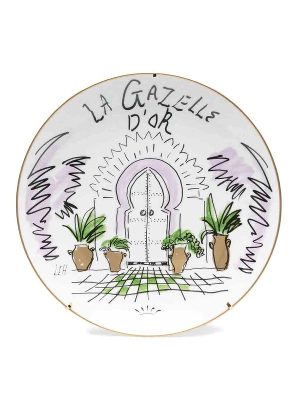 GINORI 1735: ホームウェア - ラガゼルドールプレート