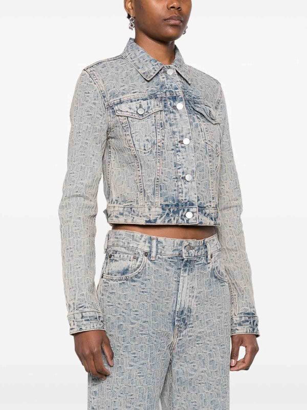 Veste En Jean - Bleu shop online: Acne Studios