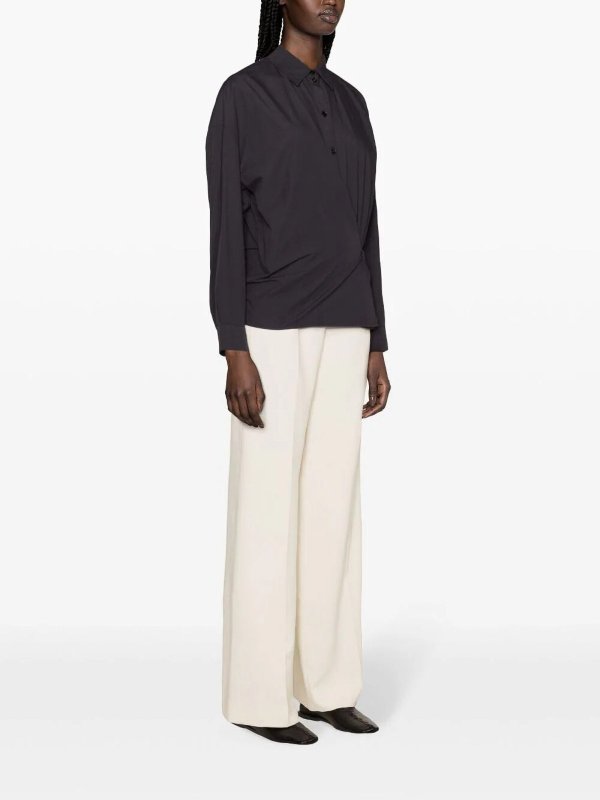 LEMAIRE: shirts online - Straight Collar Twisted Shirt