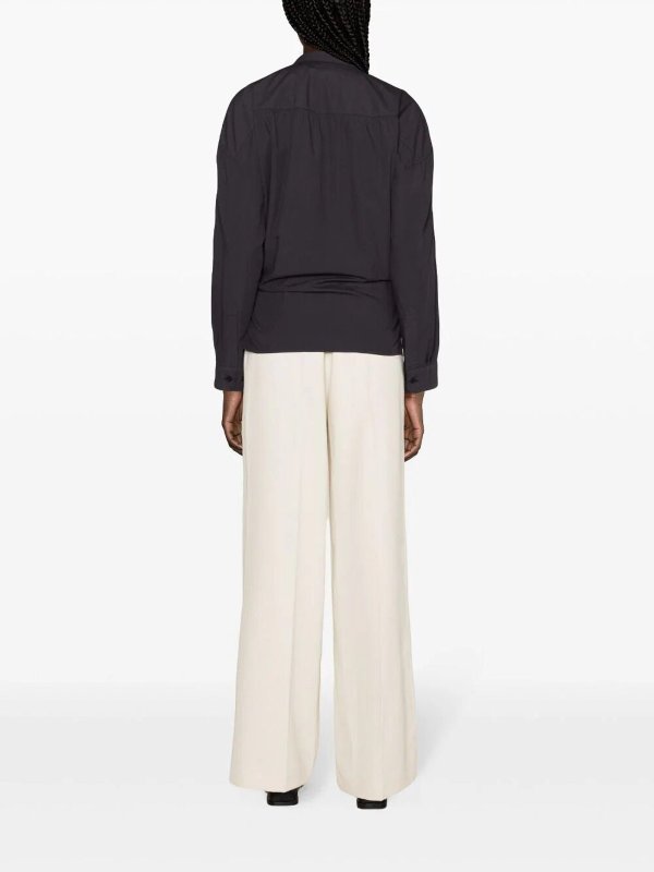 Straight Collar Twisted Shirt shop online: LEMAIRE