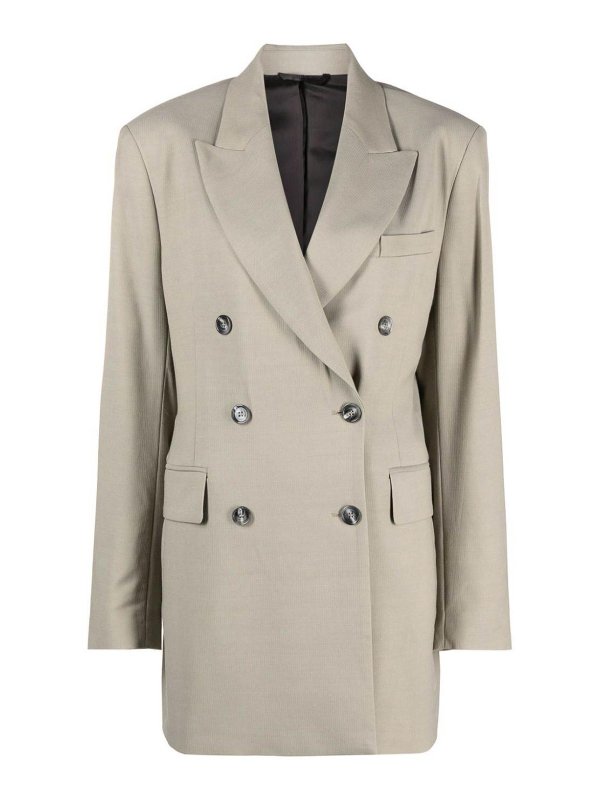 Acne Studios: Blazer - Blazer - Grau