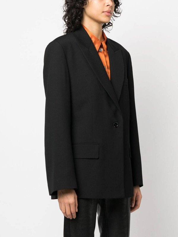 The Best Shops Acne Studios: Vestes de costume - Blazer - Noir