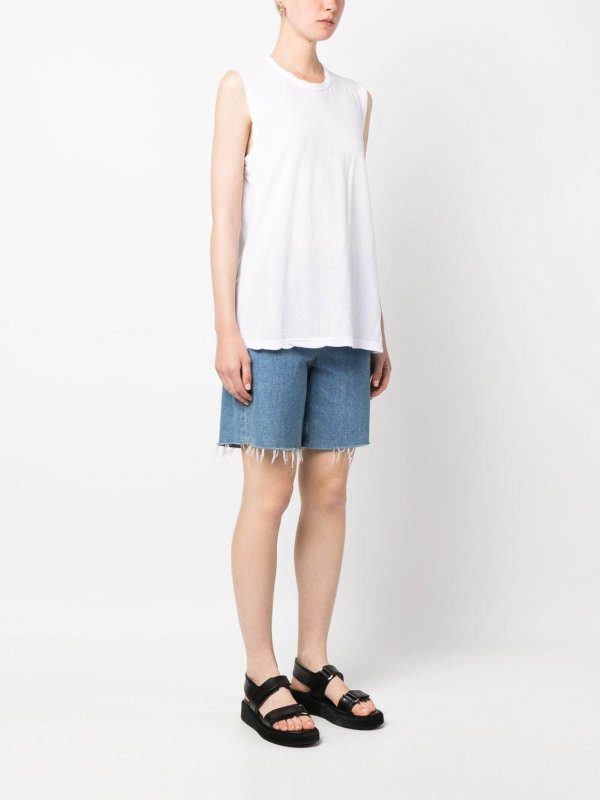 The Best Shops JAMES PERSE: Tops y camisetas sin mangas - Top - Blanco