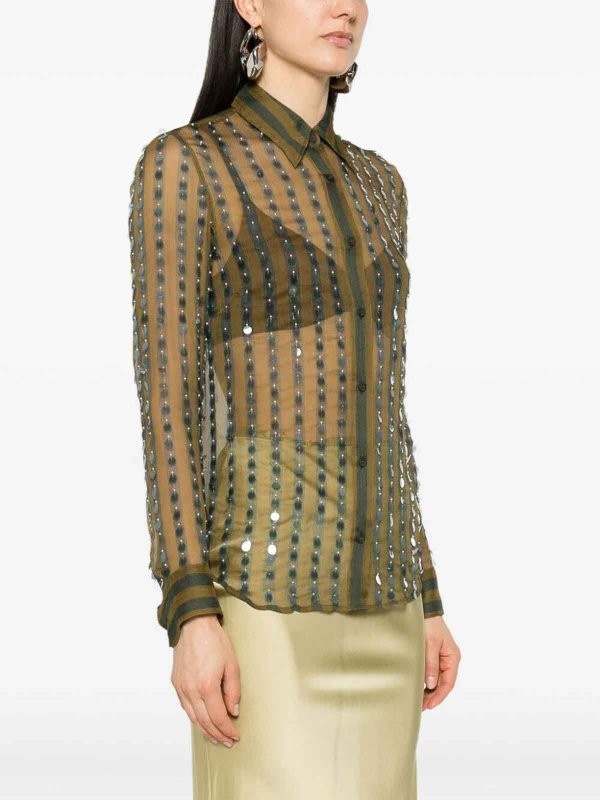 DRIES VAN NOTEN: Hemden online - Hemd - Grün