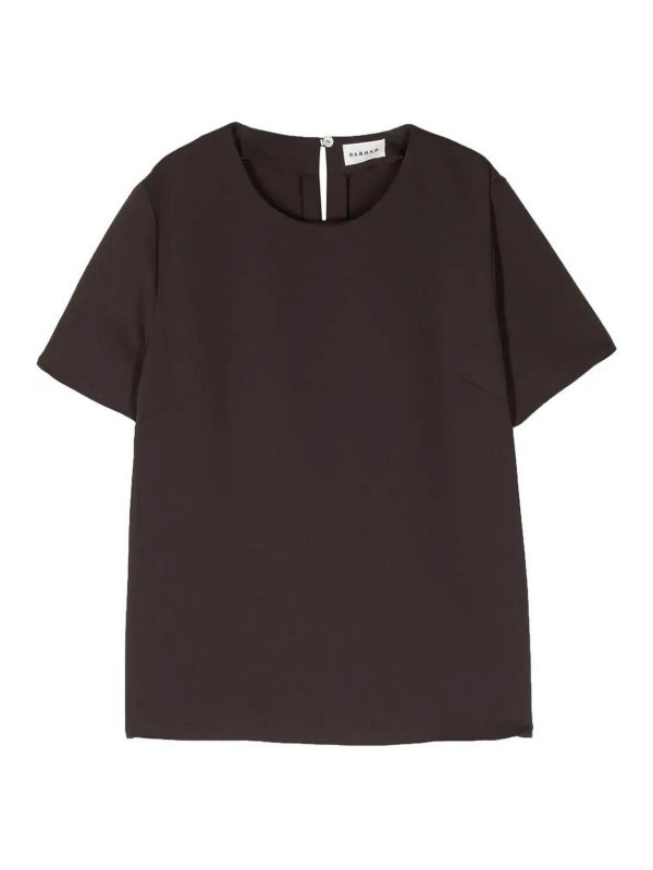 P.A.R.O.S.H.: blouses - Crew neck blouse