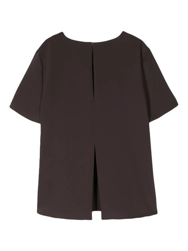 P.A.R.O.S.H.: blouses online - Crew neck blouse