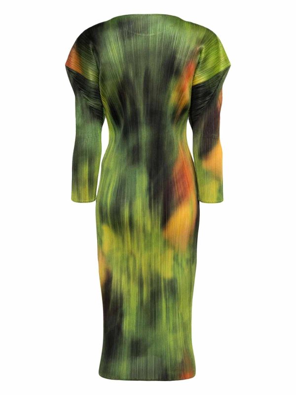 PLEATS PLEASE ISSEY MIYAKE: Maxikleider online - Maxikleid - Grün