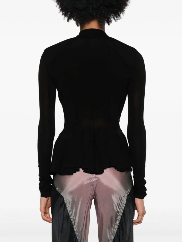 The Best Shops RICK OWENS: leather jacket - Hollywood leather jacket