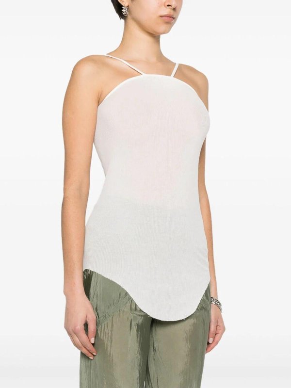 RICK OWENS: Tops y camisetas sin mangas online - Top - Blanco