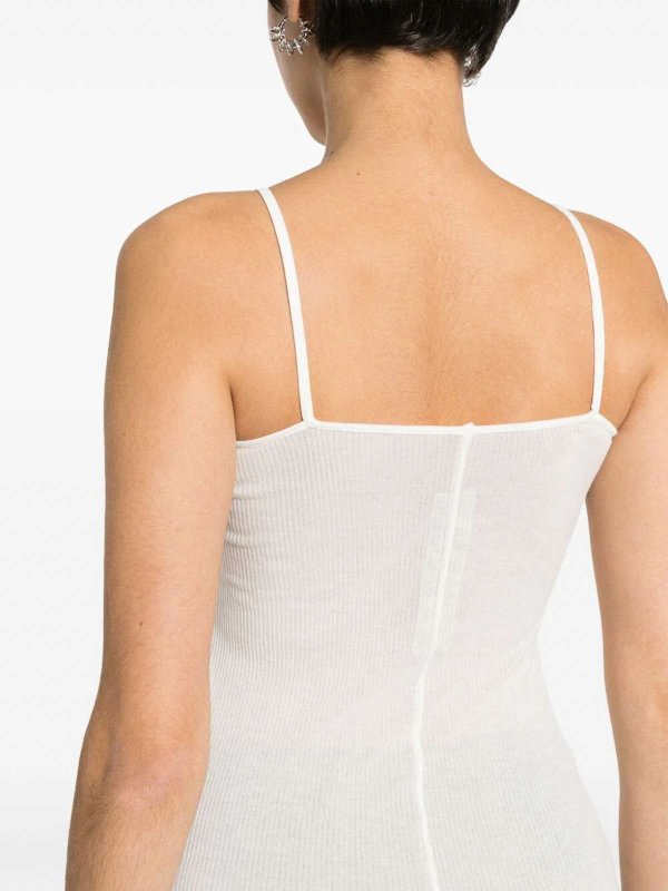 The Best Shops RICK OWENS: Tops y camisetas sin mangas - Top - Blanco