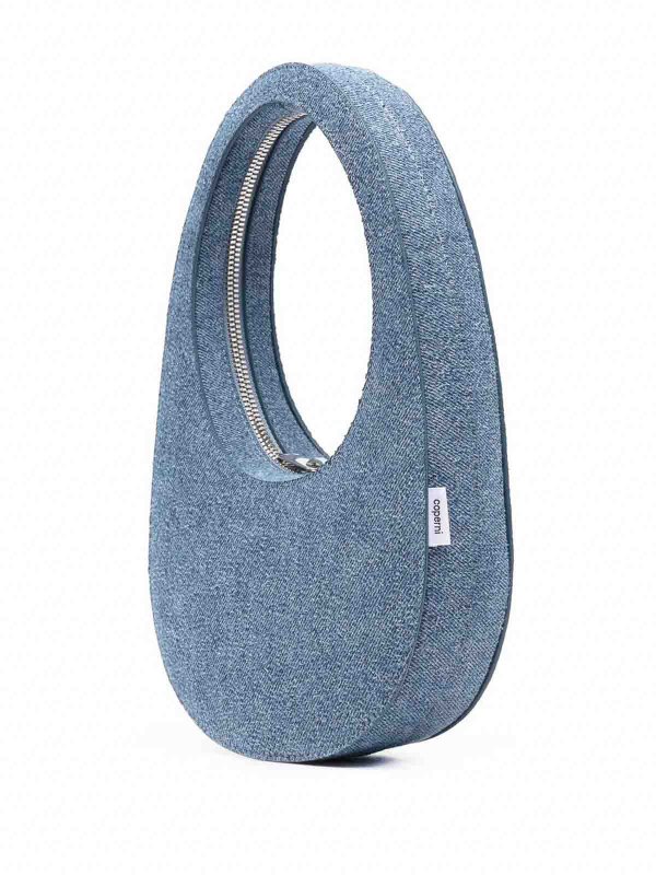 The Best Shops COPERNI: shoulder bags - Denim Mini Swipe Bag