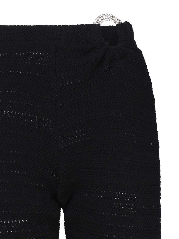 The Best Shops ALBERTO AUDENINO: casual trousers - Flared Pants With Ring