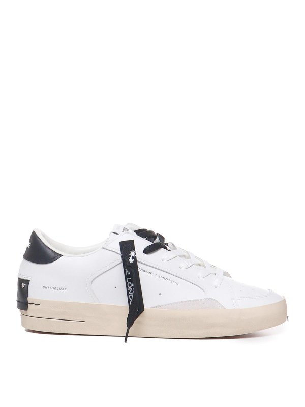 CRIME LONDON: trainers - Leather Sneakers
