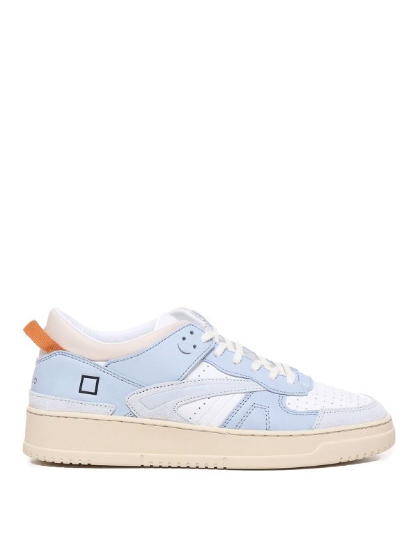 D.A.T.E.: Chaussures de sport - Baskets - Bleu