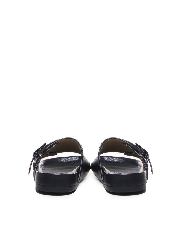 Leather sandals shop online: LOEWE