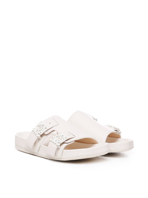 The Best Shops LOEWE: Sandalen - Sandalen - Weiß