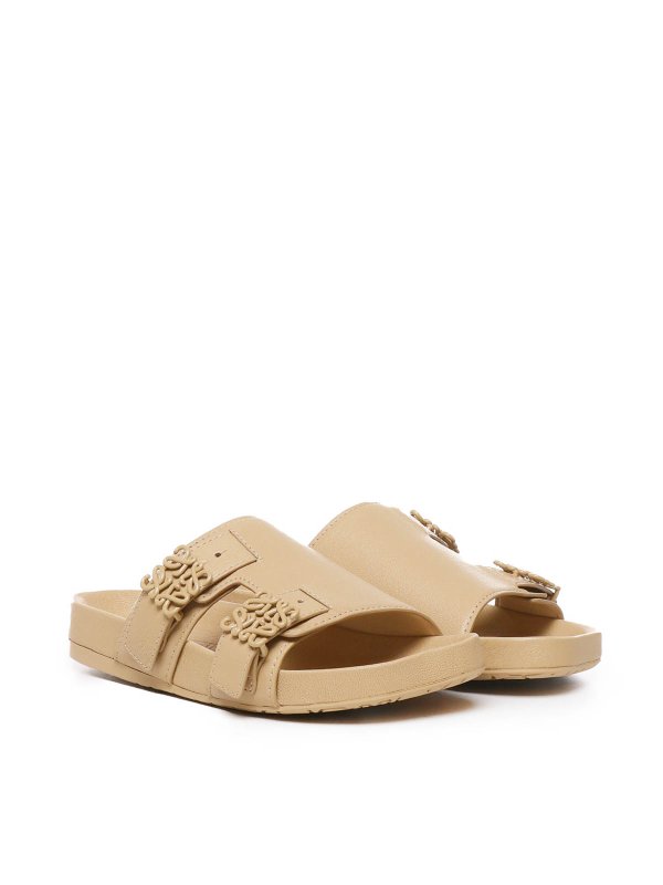 The Best Shops LOEWE: sandals - Leather sandals