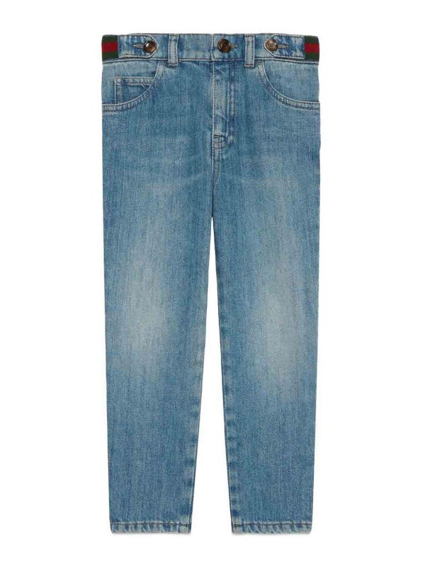 GUCCI: bootcut jeans - Denim Jeans