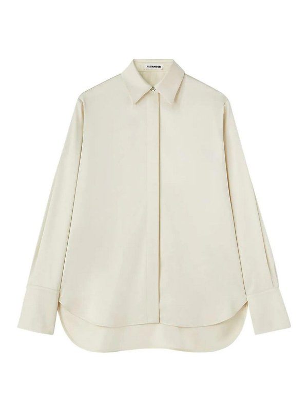 JIL SANDER: shirts - Silk Shirt