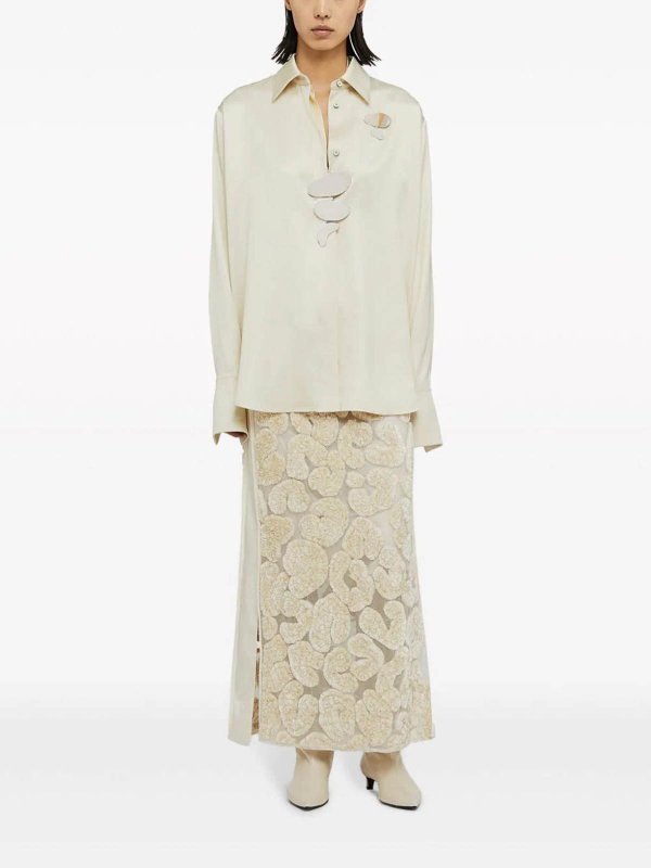 JIL SANDER: shirts online - Silk Shirt