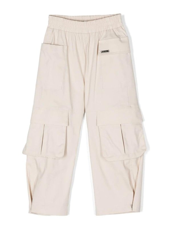 Monnalisa Bebè: Pantalones casual - Pantalón Casual - Beis