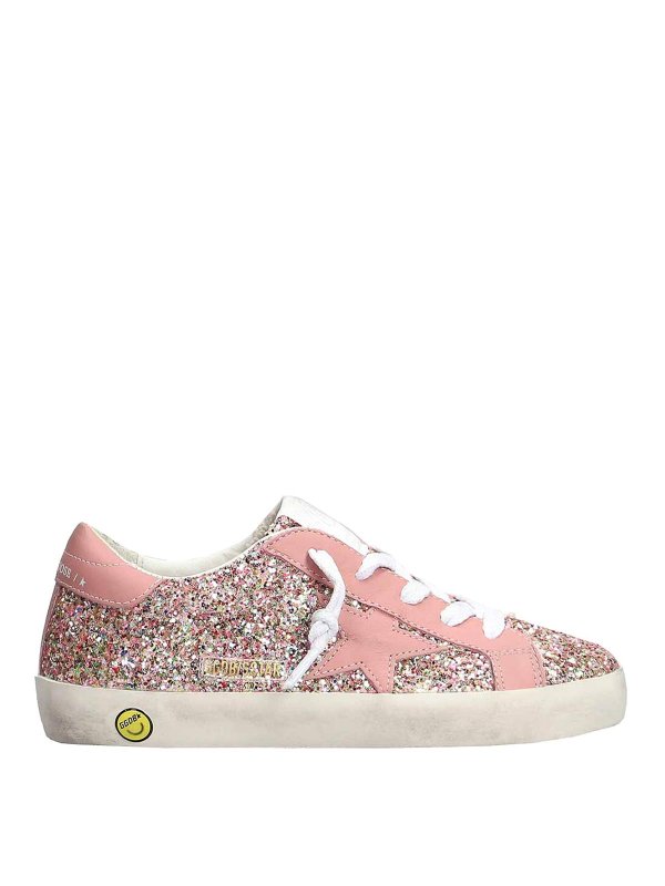 GOLDEN GOOSE: trainers - Glitter sneakers