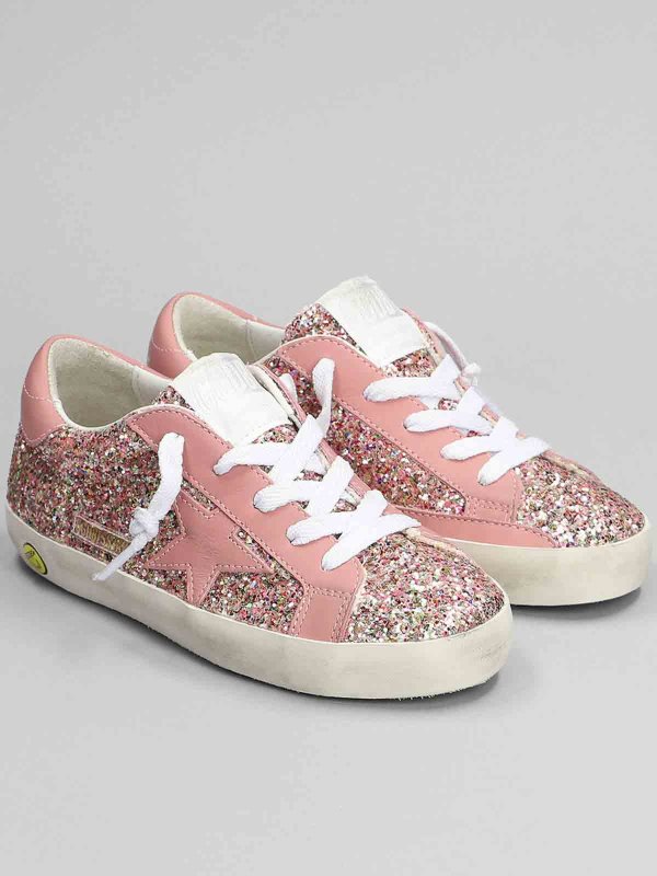 GOLDEN GOOSE: trainers online - Glitter sneakers