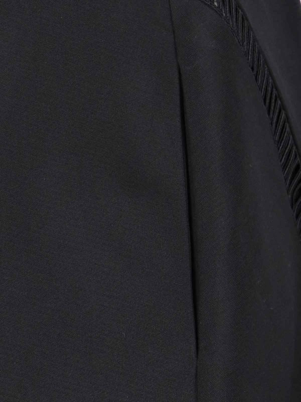 Sacai buy online Knielanges Kleid - Schwarz