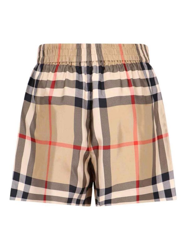The Best Shops BURBERRY: Pantalones Cortos - Shorts - Beis