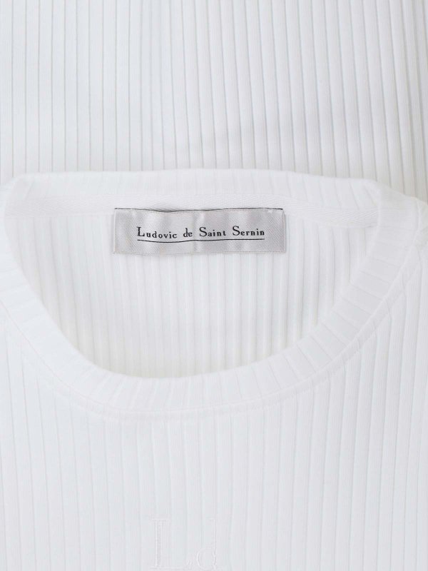 LUDOVIC DE SAINT SERNIN buy online Maxikleid - Weiß