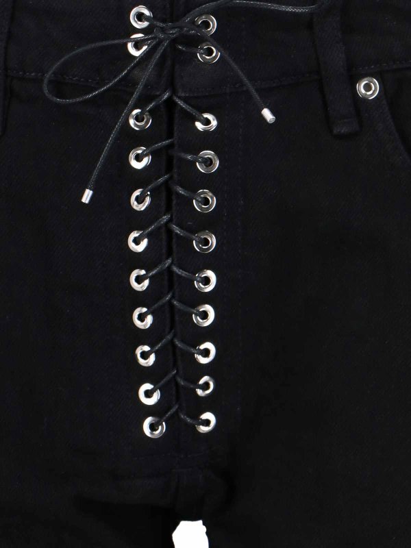 ブーツカットジーンズ - 黒 shop online: LUDOVIC DE SAINT SERNIN