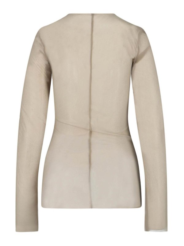 LUDOVIC DE SAINT SERNIN: Tops & Tank tops online - Logo top