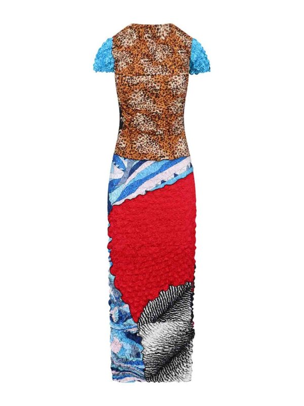 MARINE SERRE: ニーレングスドレス - 膝丈ドレス - Moon