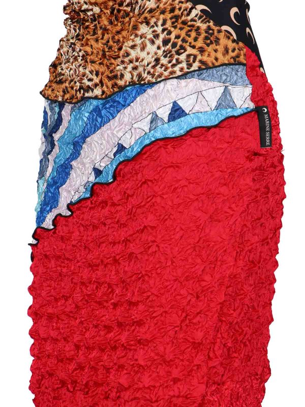 The Best Shops MARINE SERRE: ニーレングスドレス - 膝丈ドレス - Moon