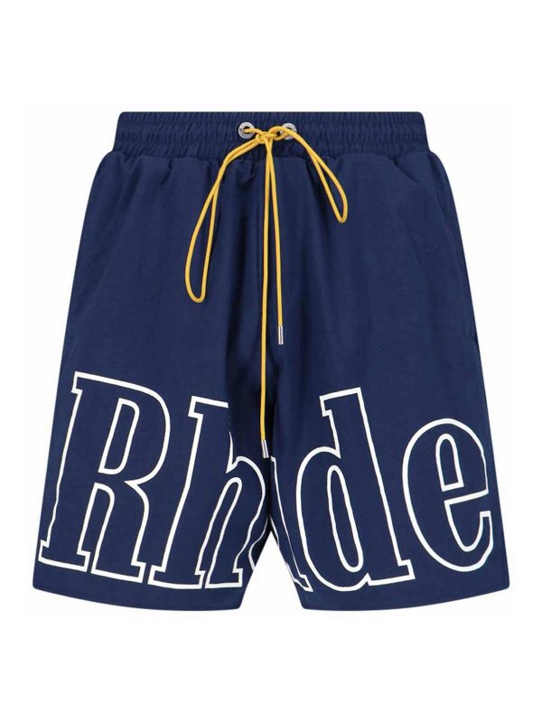 RHUDE: Shorts - Shorts - Azul