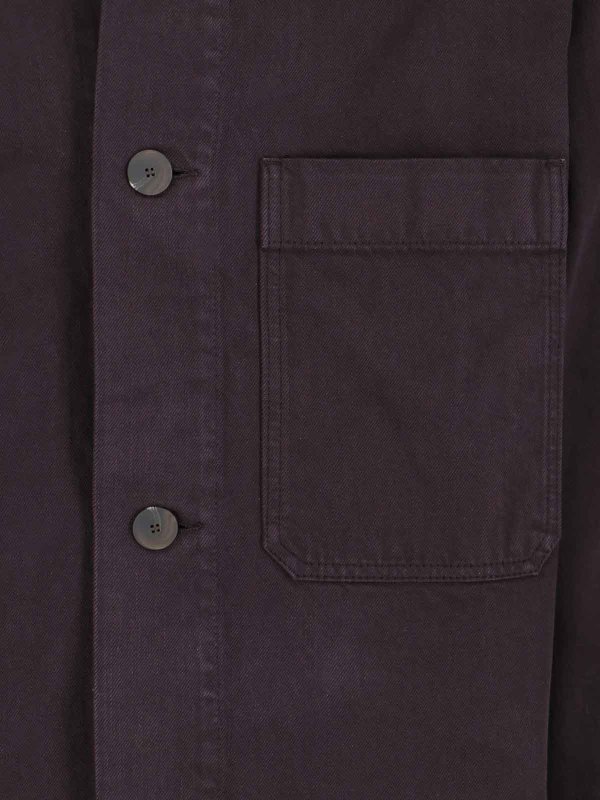 The Best Shops STUDIO NICHOLSON: denim jacket - Denim jacket