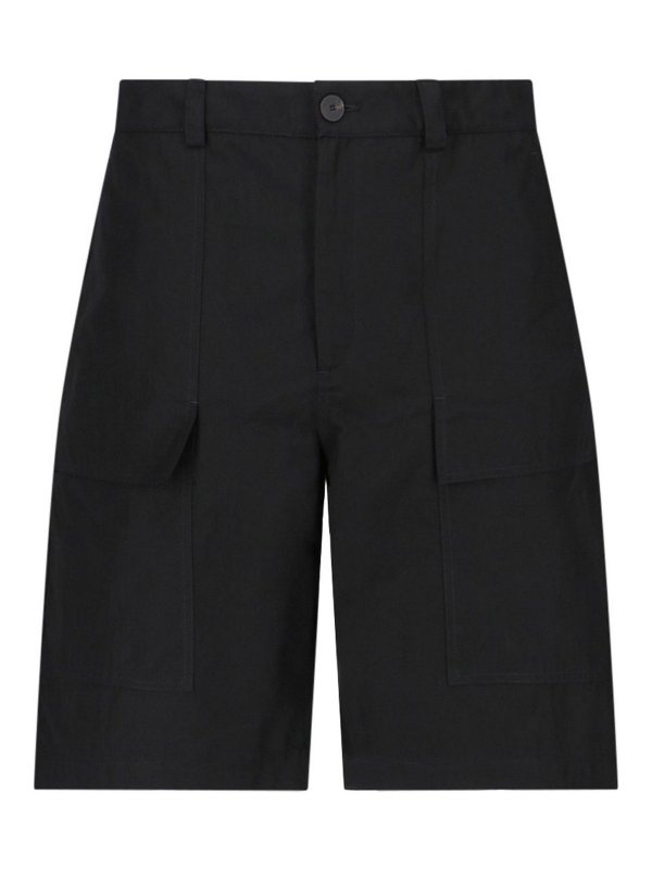 STUDIO NICHOLSON: Trousers Shorts - Cargo shorts