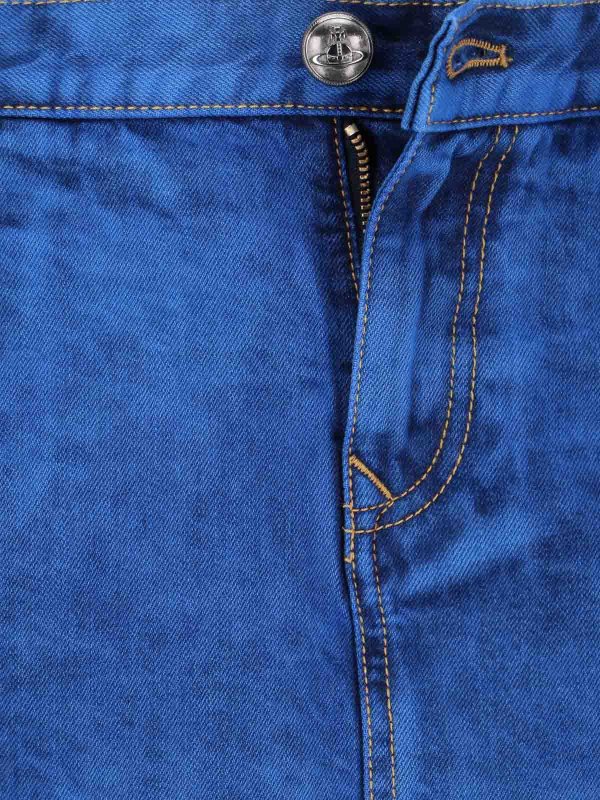 ミニスカート - ブルー shop online: VIVIENNE WESTWOOD