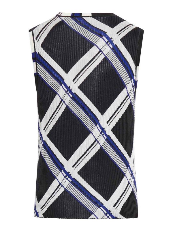 BURBERRY: Suéteres con cuello pico online - Suéter Cuello Redondo - Negro