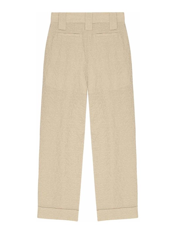 GANNI: Pantalons casual online - Pantalons Décontractés - Gris