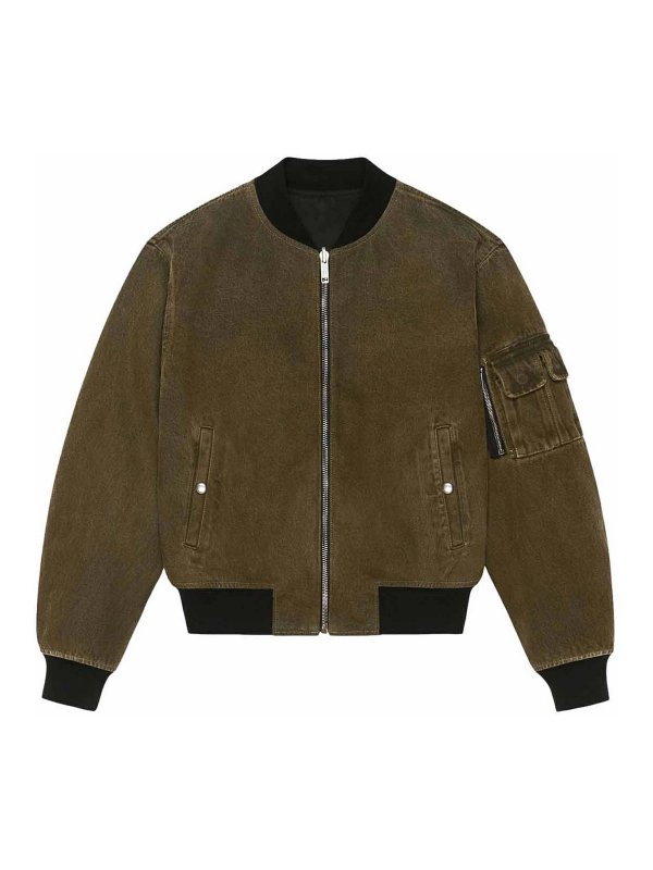 GIVENCHY: Bomberjacken - Bomberjacke - Schwarz