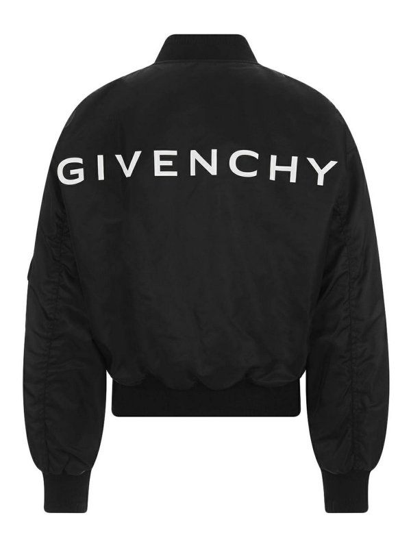 Givenchy Nylon bomber - Black - Women | BW00HG1YCL001