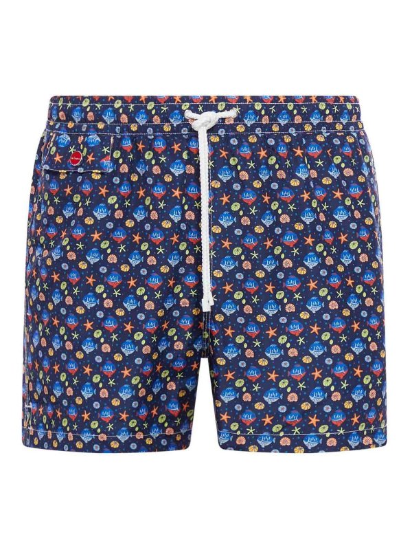 KITON: Badeanzüge und Badehosen - Badehose - Blau