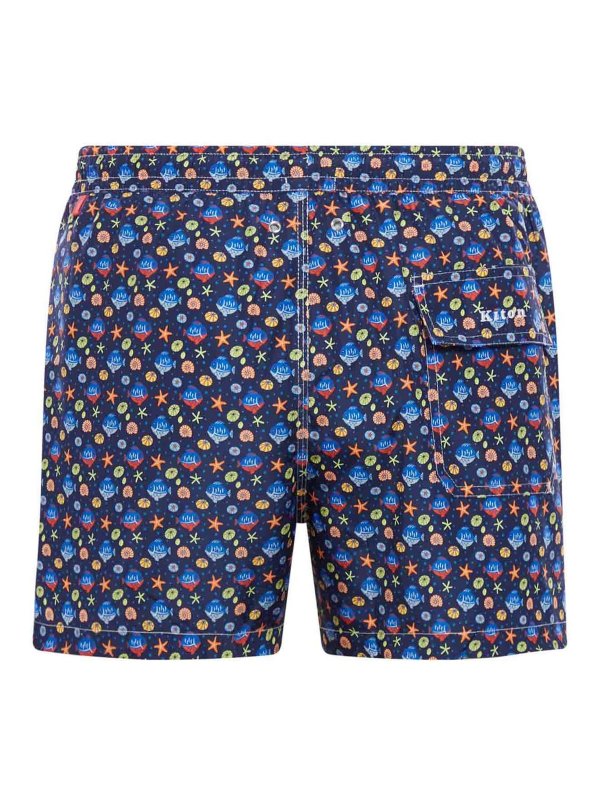 KITON: Badeanzüge und Badehosen online - Badehose - Blau